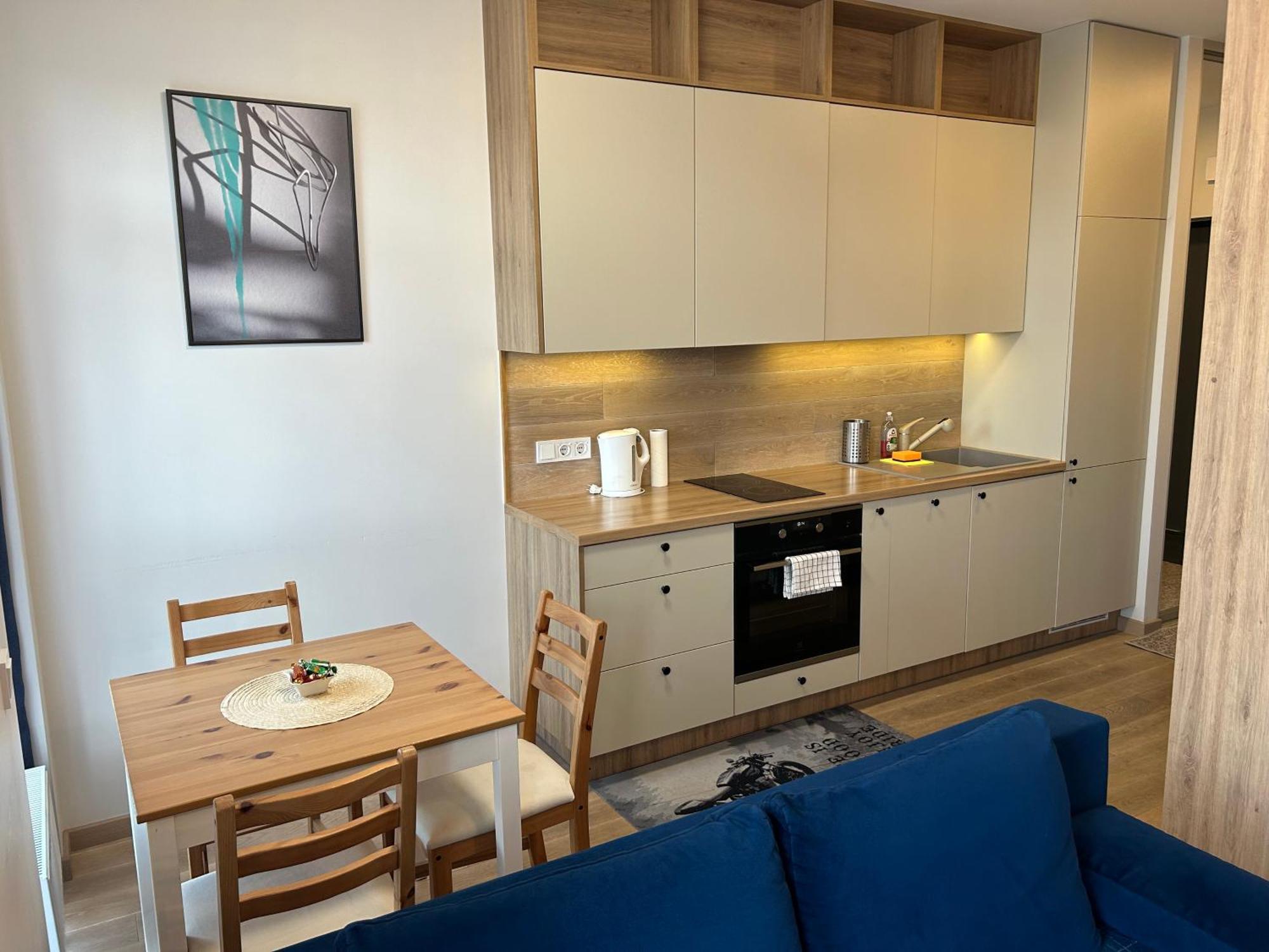 Your Home - Stylish Studio Apartment In Center, With Balcony & Self Check-In Вильнюс Экстерьер фото
